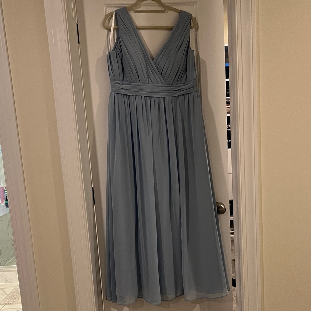 Revelry Soft Blue Midi Dress